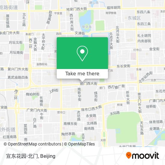 宣东花园-北门 map