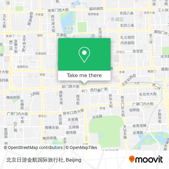 北京日游金航国际旅行社 map