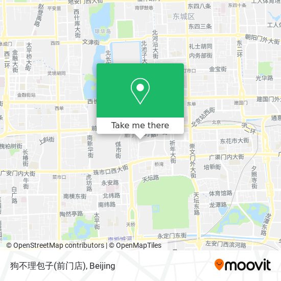狗不理包子(前门店) map