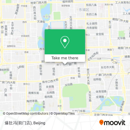 爆肚冯(前门店) map