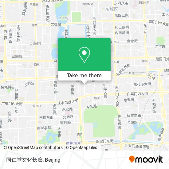 同仁堂文化长廊 map