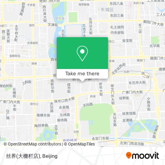 丝界(大栅栏店) map