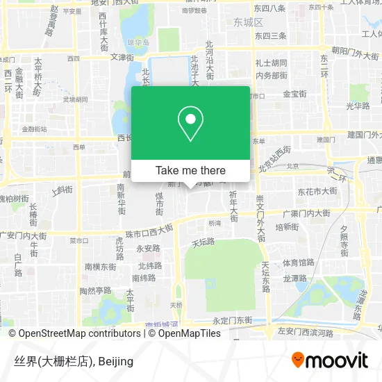 丝界(大栅栏店) map