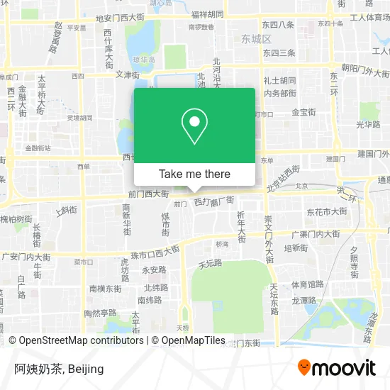 阿姨奶茶 map