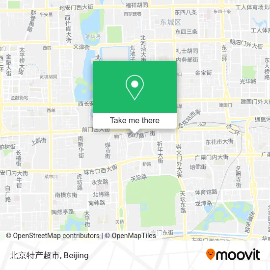 北京特产超市 map