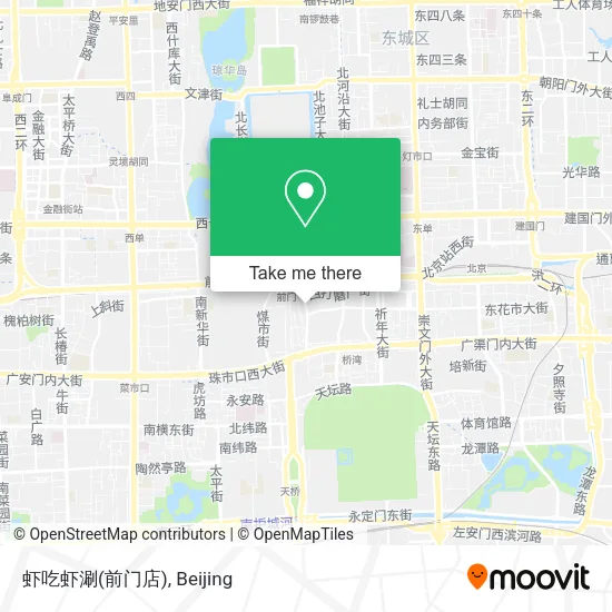 虾吃虾涮(前门店) map