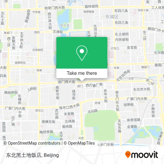 东北黑土地饭店 map