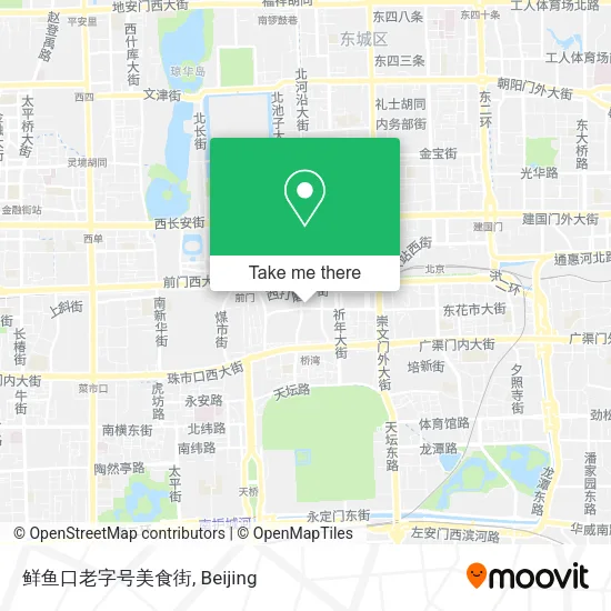 鲜鱼口老字号美食街 map