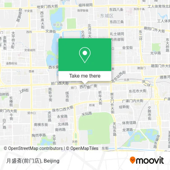 月盛斋(前门店) map