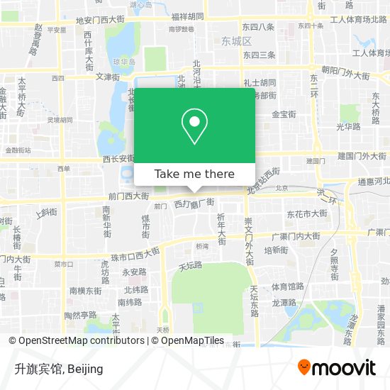 升旗宾馆 map