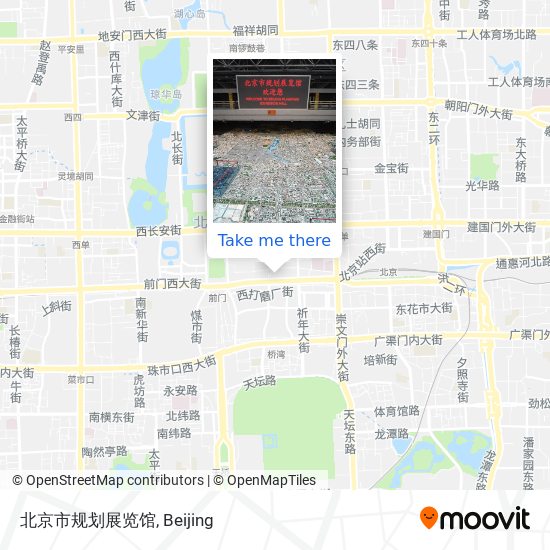 北京市规划展览馆 map
