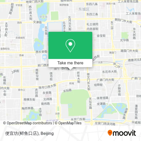 便宜坊(鲜鱼口店) map