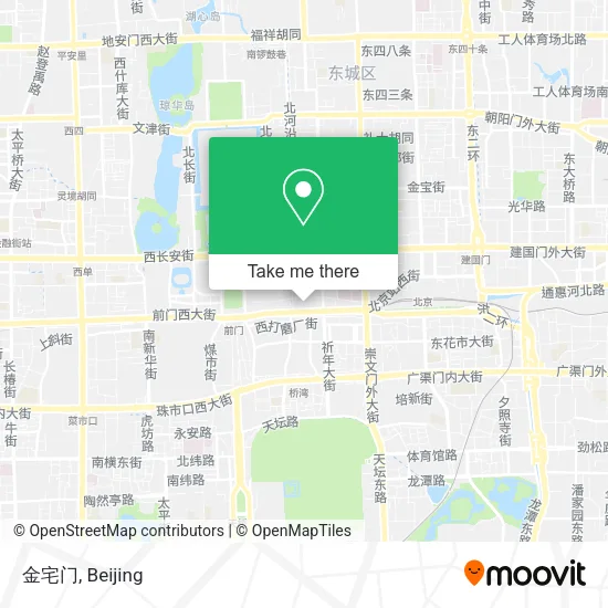 金宅门 map