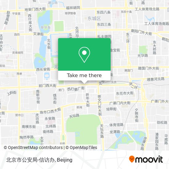 北京市公安局-信访办 map