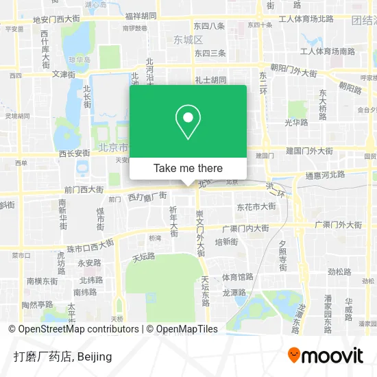 打磨厂药店 map