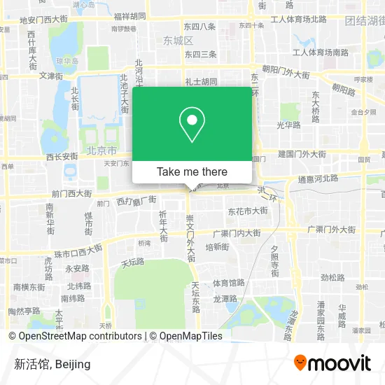 新活馆 map