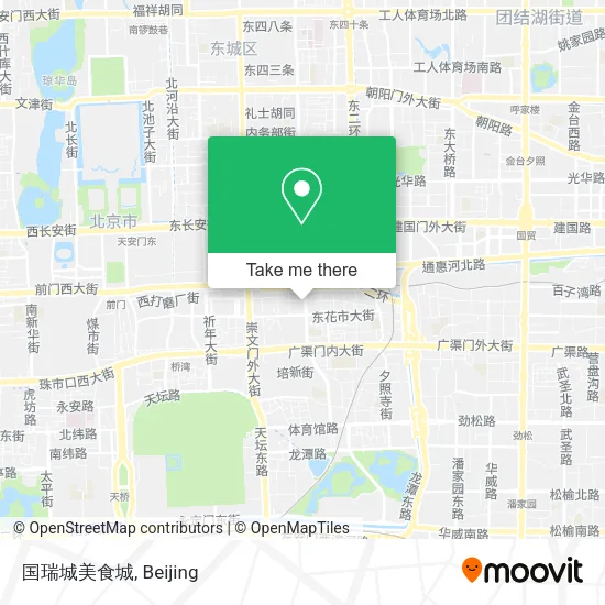 国瑞城美食城 map