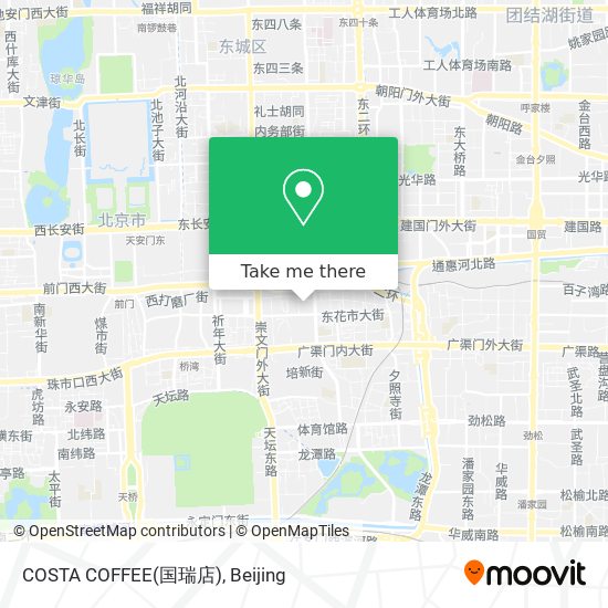 COSTA COFFEE(国瑞店) map