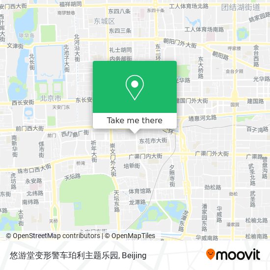 悠游堂变形警车珀利主题乐园 map