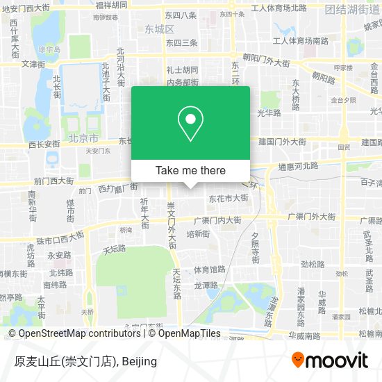 原麦山丘(崇文门店) map