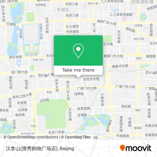 汉拿山(搜秀购物广场店) map