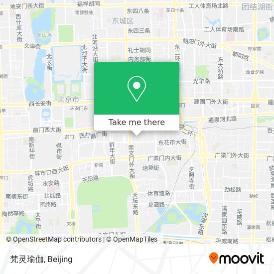 梵灵瑜伽 map