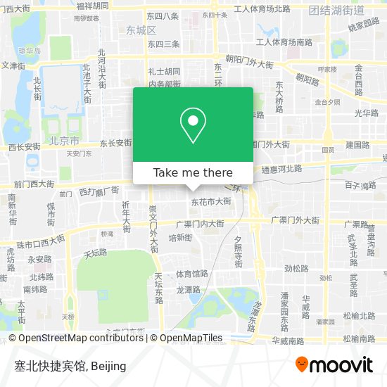 塞北快捷宾馆 map