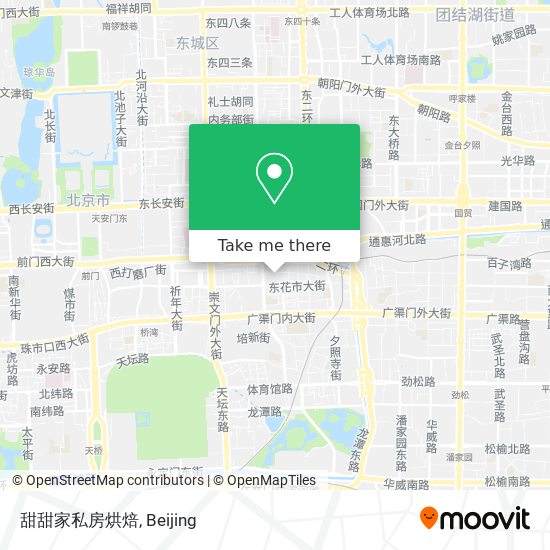 甜甜家私房烘焙 map