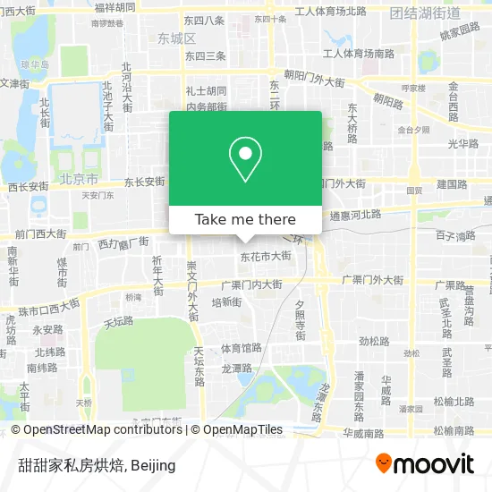 甜甜家私房烘焙 map