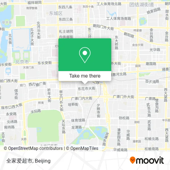 全家爱超市 map