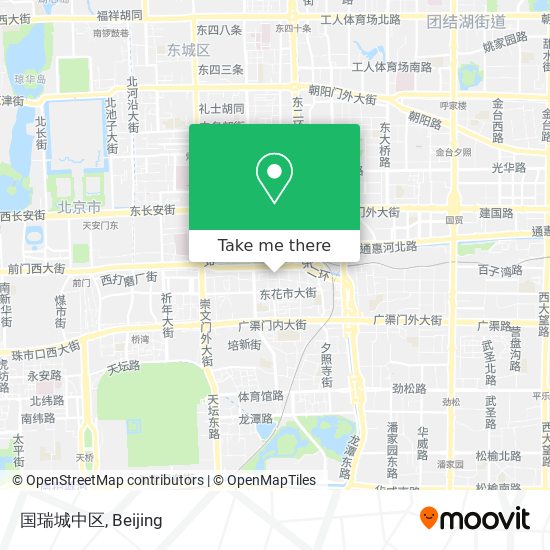 国瑞城中区 map