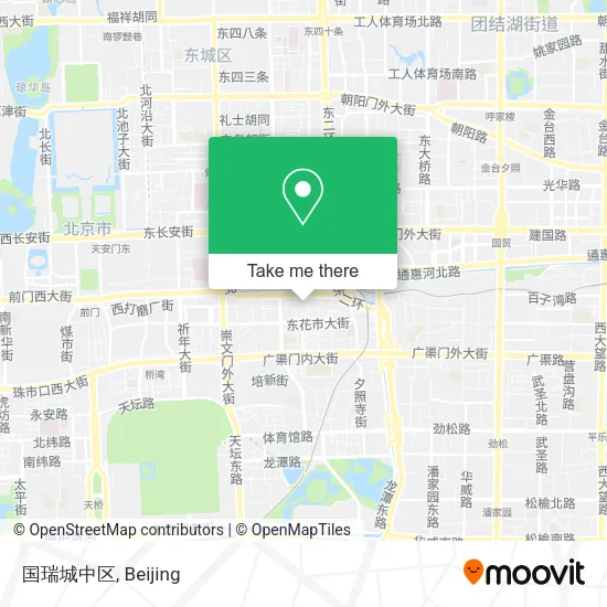 国瑞城中区 map