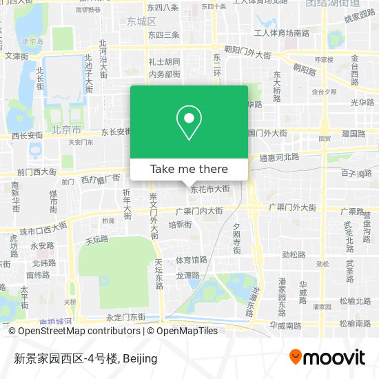 新景家园西区-4号楼 map
