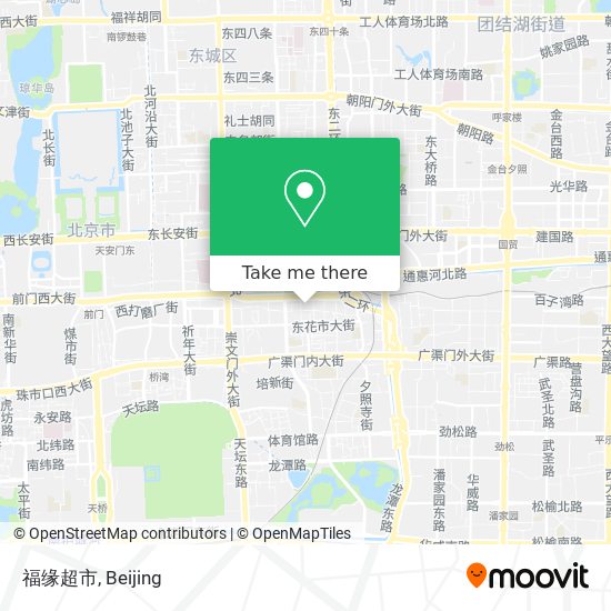 福缘超市 map