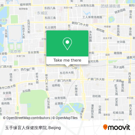 玉手缘盲人保健按摩院 map