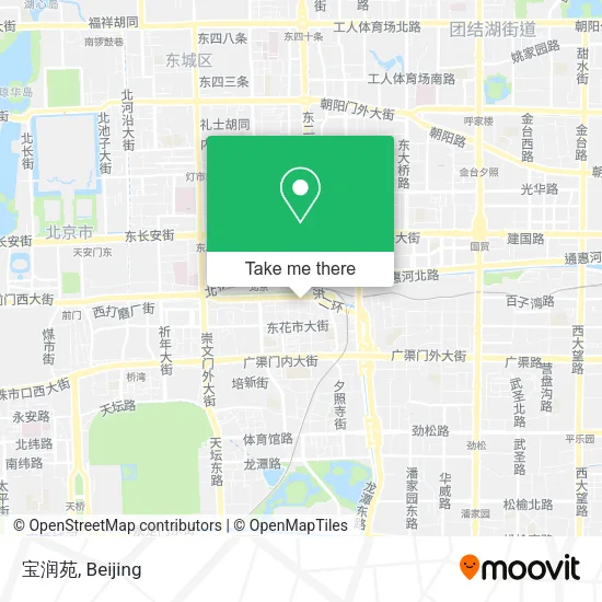 宝润苑 map