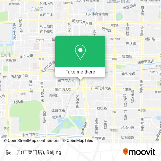 陕一居(广渠门店) map
