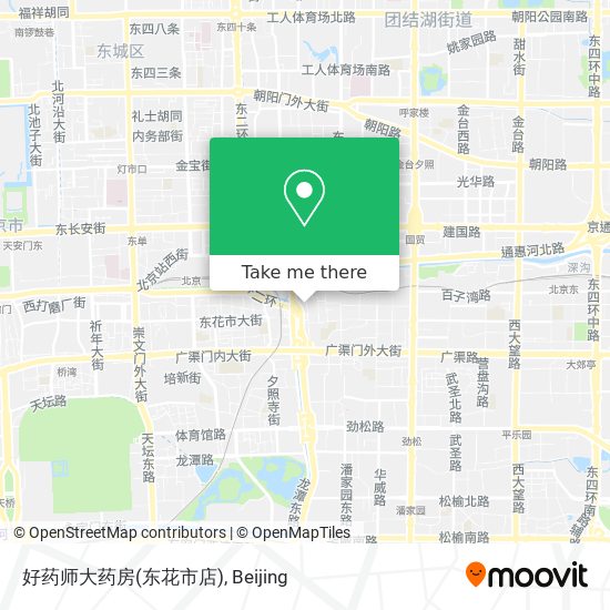 好药师大药房(东花市店) map
