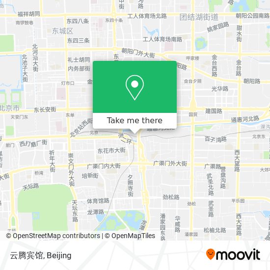 云腾宾馆 map