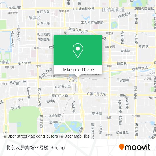 北京云腾宾馆-7号楼 map