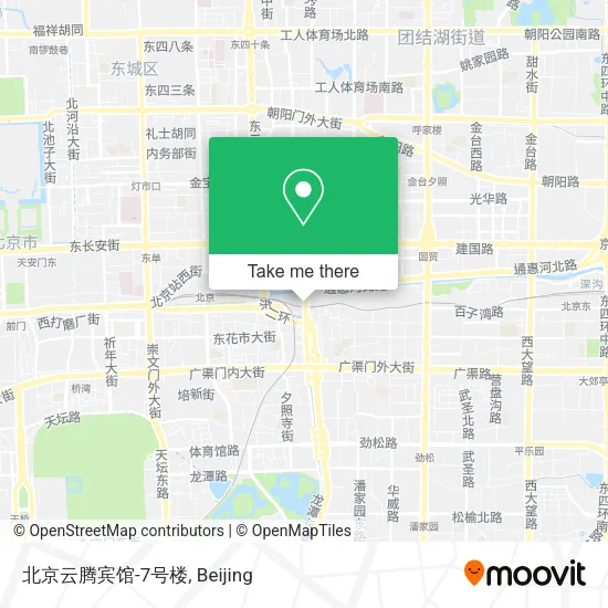北京云腾宾馆-7号楼 map