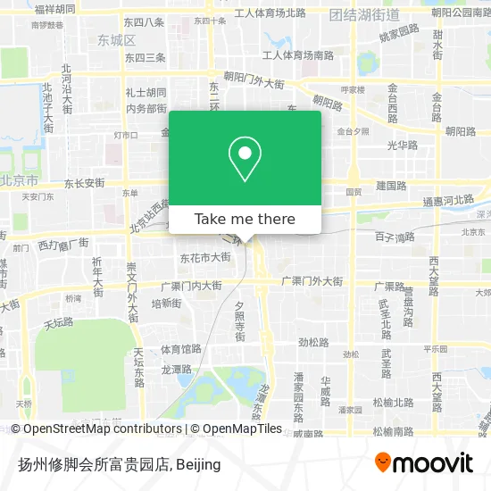 扬州修脚会所富贵园店 map