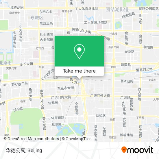华德公寓 map