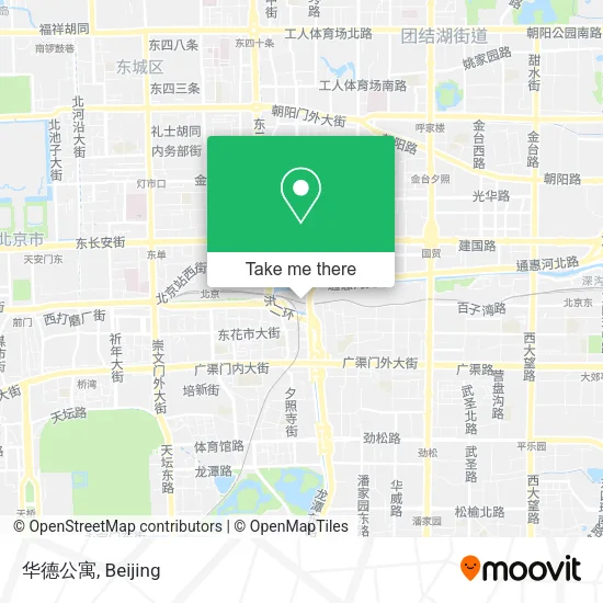 华德公寓 map