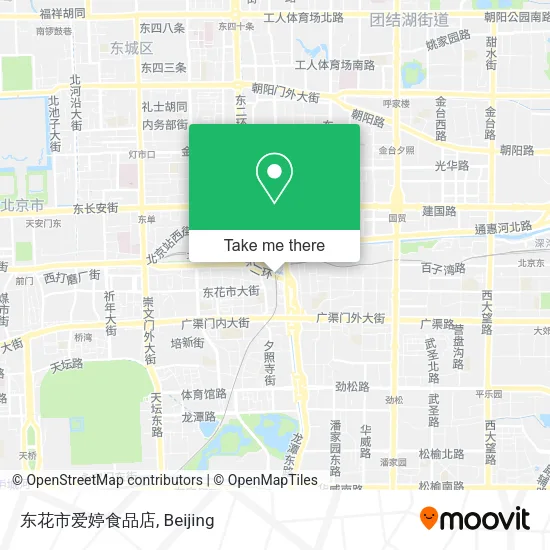 东花市爱婷食品店 map