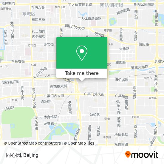 同心园 map