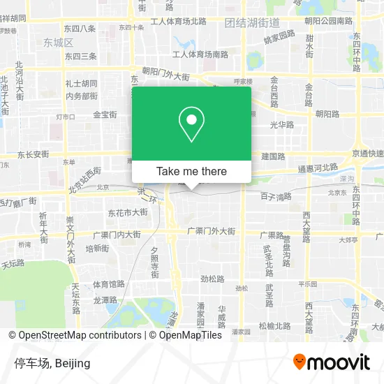 停车场 map