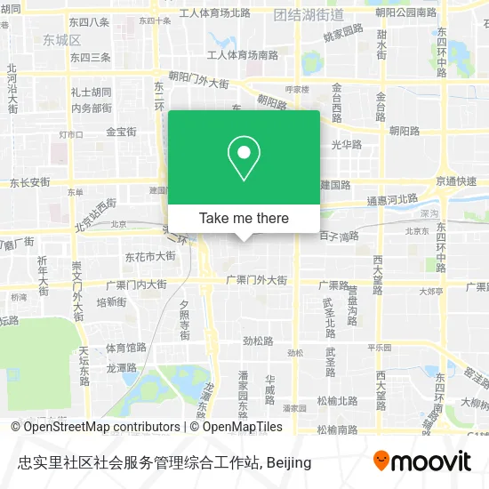忠实里社区社会服务管理综合工作站 map