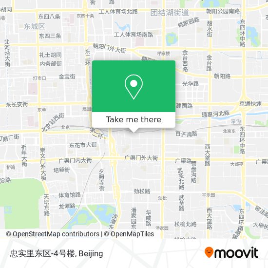 忠实里东区-4号楼 map