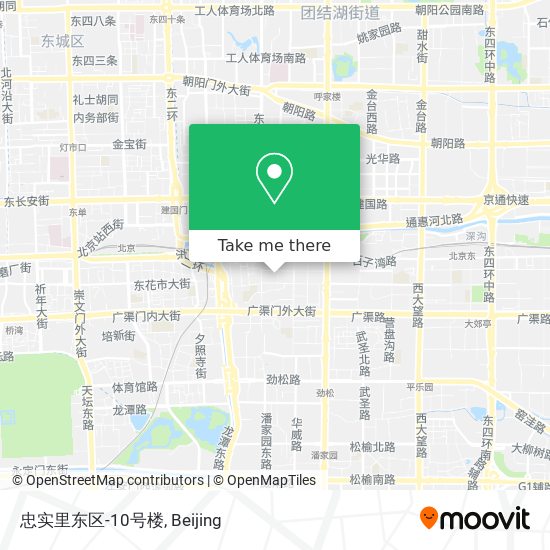忠实里东区-10号楼 map